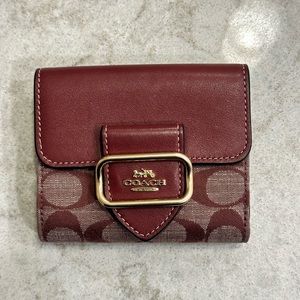 Coach Smith all Morgan Wallet In Blocked Signature Canvas